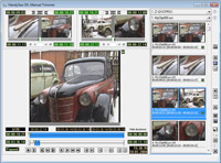 Okno Manual Trimmer HandySaw DS - software pro detekci video scén. Kliknutím zobrazíte velký obrázek